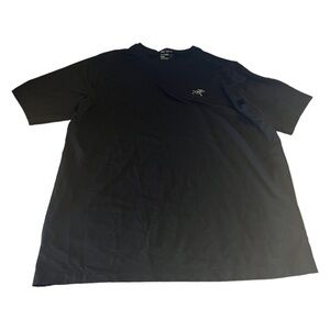 Arc’teryx Mens Cormac Crew SS T Shirt Size Medium In Black